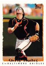 Chris Hoiles 1995 Topps 546  Baltimore Orioles