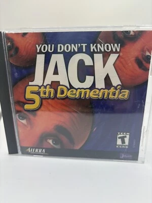You Don't Know Jack 5th Dementia PC Trivia Game Sierra 2000 - Image 1 of 3