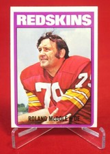 Roland Mcdole TOPPS Football Card 1972 #168 NFL Near Mint