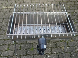 Spießdreher für 15 Spieß Abstand 5 cm Grill Mangal ohne Zubehör - Bild 1 von 9
