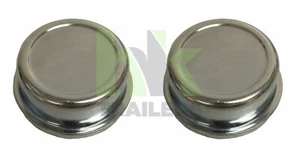 x2 66mm Alko Hub Caps, Trailers, Grease Dust Wheel, Maypole Trailer, Alko 2361 - Picture 1 of 2