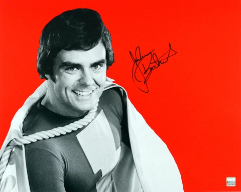 1974-1975 Jackson Bostwick Shazam Signed LE 16x20 Color Photo (JSA) Cover