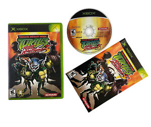 Teenage Mutant Ninja Turtles 3: Mutant Nightmare (Microsoft Xbox 2005) CIB Works