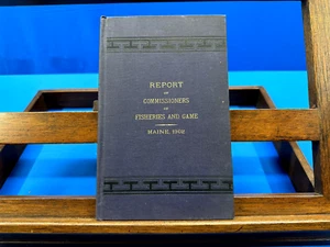 Report of Commissioners of Inland Fisheries & Game- Maine 1902 - Picture 1 of 8