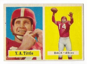 1957 Topps Football Card Singles - #2 to #153 - Nice Condition - You Pick