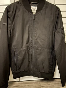 SUPERDRY Men's XS "The Edit" Black Bomber Jacket - Picture 1 of 9