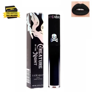 Lip Gloss Gothic Style Lipstick Matte Color Lip Glaze Non-Stick Cup Lip Tint Lon - Picture 1 of 9
