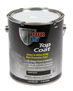Por-15 45801 (Top Coat Gloss Black 1 Gallon) - Picture 1 of 1