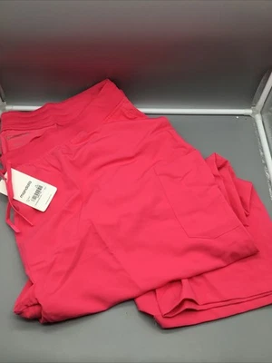 Mandala Scrubs Women Cargo Pants Size Tall 4XL Color Azalea NWT - Image 1 of 4