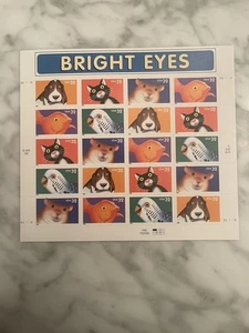 1998 32c Bright Eyes full Sheet of 20 Scott #3230-3234, MNH Hot Item Free Ship - Picture 1 of 1