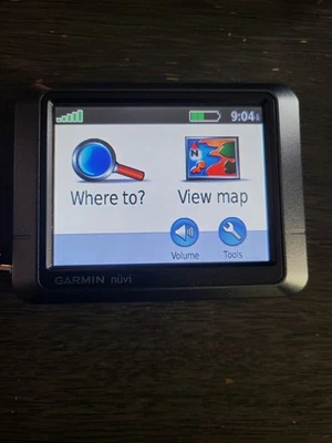 Garmin Nuvi 205W Navigation Touch Screen GPS Tested Works - Image 1 of 4