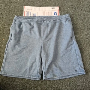 Hurley Men's Essential Boxed Logo Fleece Shorts - Picture 1 of 3