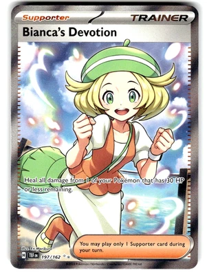 Pokemon SV05: Temporal Forces Card 197/162 Bianca's Devotion Ultra Rare - Image 1 of 4