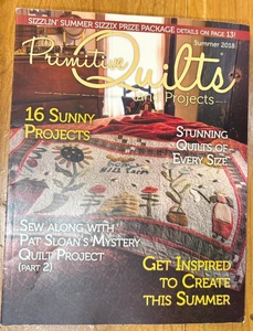 Primitive Quilts and Projects Magazine Summer 2018 - Picture 1 of 2