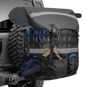 Tocsho Spare Tire Trash Bag, Heavy Duty Truck Tailgate Trash Bag, Offroad Sto... - Picture 1 of 7