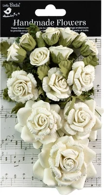 Flores de papel Little Birdie Annis - perla marfil, CR92208 Foto 1 de 2