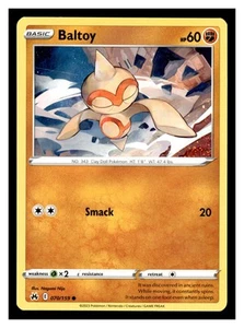 Pokemon Crown Zenith Baltoy #070/159 Common - Picture 1 of 2