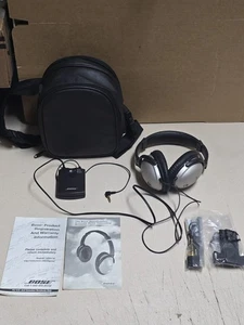 Bose QC-1 QuietComfort Acoustic Noise Cancelling Headset With Accessories NICE! - Picture 1 of 11