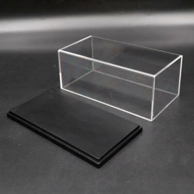 1/64 Acrylic Case Display Box Model Car window Show Transparent DustProof 12cm