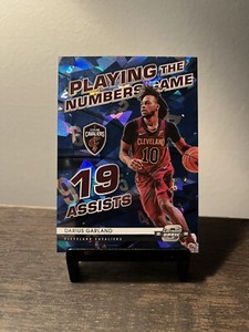 2021-22 Contenders Optic Darius Garland Playing The Numbers Game Blue Ice /75 