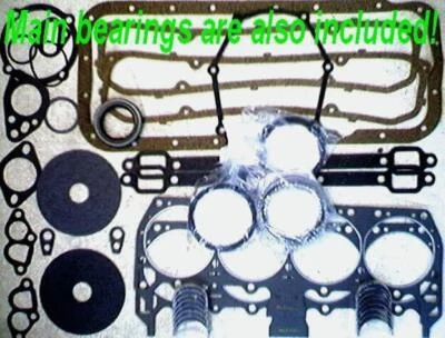 Kit de reconstrucción para Chrysler 360 V8 1971 a 1989 anillos, varillas, red eléctrica, juntas Foto 1 de 4