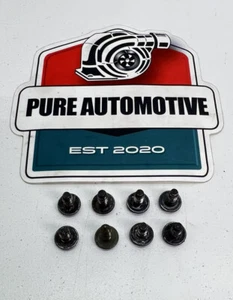 2003-2007 Infiniti G35 Coupe Exterior Upper A Pillar Screws Complete Set OEM - Picture 1 of 4