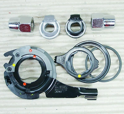 Shimano Nexus Zubehör Set für 8 Gang Nexus Nabe Sicherungsscheibe schwarz grau - Bild 1 von 4