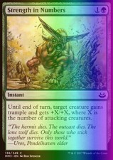 Magic the Gathering MTG Strength in Numbers (138) Modern Masters 2017   LP FOIL