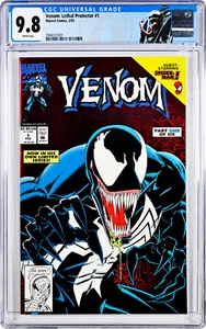 Venom: Lethal Protector #1 (1993) CGC 9.8, ✮ Venom Label! Mint Case! White! KEY! - Picture 1 of 2