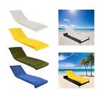 Beach Chair Lounge Cushion Cover 29.5x78.7inch Microfiber for Daily Use Simple