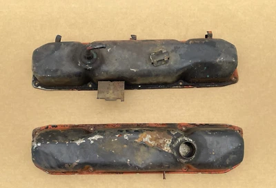 Cubiertas de válvula Mopar 440 383 Big Block B Body Charger Roadrunner Coronet RT GTX Foto 1 de 4