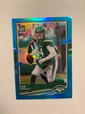 2020 Panini Donruss Optic AQUA Sam Darnold #76 /299 - Image 1 of 4