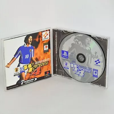 WORLD SOCCER JIKKYO WINNING ELEVEN 4 PES PS1 Playstation ccc p1 - Image 1 of 2