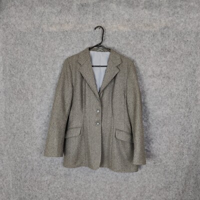 Veste Femme Caldene Traditional Tweed - Taille 42 (16-18), Rouge/bleu, Occasion Bon état