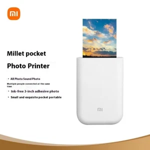 Xiaomi Portable Photo Printer AR Mini Pocket Photo Printer Wireless 400dpi ZINK - Picture 1 of 11