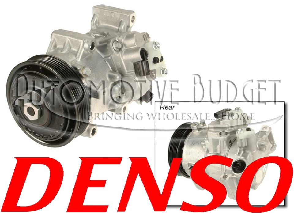 Compresor de aire acondicionado con embrague para Toyota Corolla y Matrix 2010-2013 con 1,8 L - NUEVO OEM Foto 1 de 1