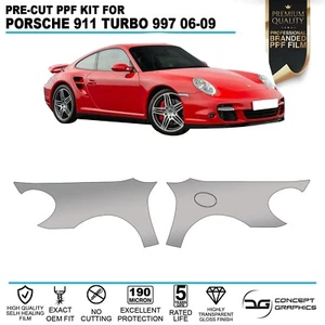 Flügel Steinschlagschutz PPF Lackschutzfolie Set für Porsche 911 Turbo 997 - Bild 1 von 4