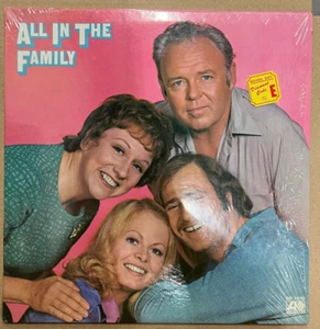 All In The Family TV Soundtrack Vinyl LP 1971 Shrinkwrap Inserts Near Mint - Imagen 1 de 7