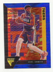 2020/21 Panini FLUX TARGET BLUE PULSAR PRIZM JOEL EMBIID 76ERS #134 - Picture 1 of 2