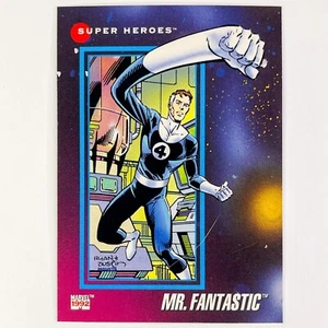 Marvel Impel 1992 Mr Fantastic Super-Heroes Card 33 Series 3 MCU Mister Four - Picture 1 of 2