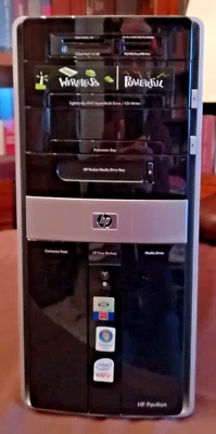 HP PAVILION ELITE PC m9000 Intel Core 2 QUAD CPU Q6600 2,40 GHz RAM 3 GB 466 GB - Immagine 1 di 4