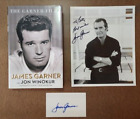 JAMES GARNER Autographed / SIGNED Photo & Garner Files Book HC/DJ & Autograph !