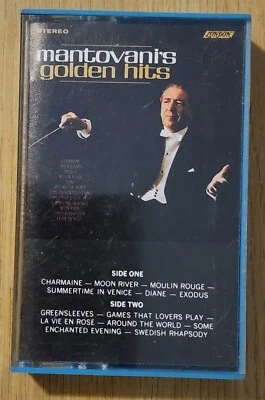 Golden Hits - Mantovani And His Orchestra (Cassette Tape, 1989) - Image 1 of 4