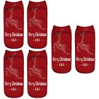  3pcs Christmas Socks Santa Claus Snowman Deer 3D Printed Socks for Unisex