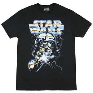 Star Wars Men's Darth Vader Lightning Grab T-Shirt