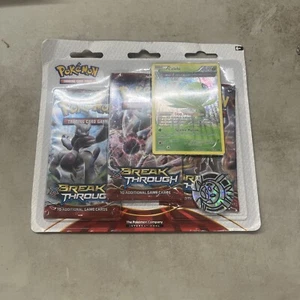 Pokemon X & Y Breakthrough 3-Pack Special Edition Celebi Factory Sealed RARE - Bild 1 von 5