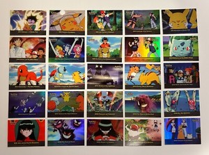 2000 Topps Pokemon TV Animation Series 2 EP1-EP25 Blue logos 10 Holos Most NM