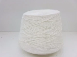 Wolle KammGarn Stricken weben| Kone weiss dralon acryl strickgarn 1kg pay20 - Bild 1 von 6