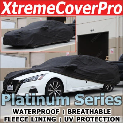 FUNDA COCHE IMPERMEABLE CON BOLSILLO ESPEJO NEGRA PARA NISSAN MAXIMA 2018 2017 2016 2015 Foto 1 de 4