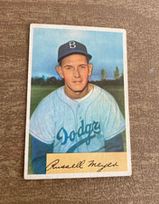 1954 Bowman Russ Meyer Brooklyn Dodgers #186 EX++++